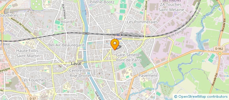localisation de l'entreprise SARL SAINT LUC à LAVAL