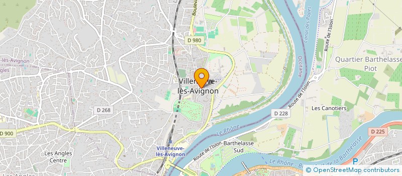 localisation de l'entreprise SARL SAINT MARC  VILLENEUVE-LES-AVIGNON