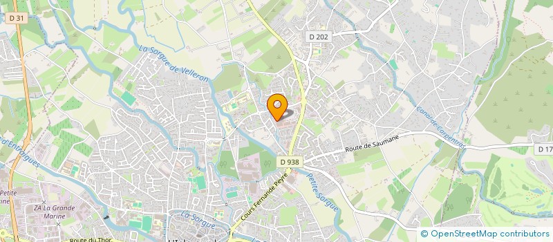 localisation de l'entreprise SARL SAINT MARTIN à L'ISLE-SUR-LA-SORGUE