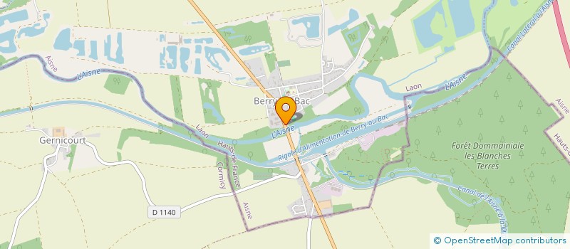 localisation de l'entreprise SARL SAINT PIERRE  VILLENEUVE-SUR-AISNE