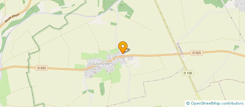 localisation de l'entreprise SARL SAINT POL  COULONVILLERS