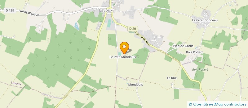 localisation de l'entreprise SARL SAINT SIMON à SAINT-JULIEN-L'ARS