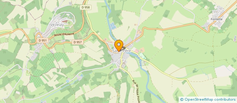 localisation de l'entreprise SARL SAINTE MADELEINE  THAROISEAU