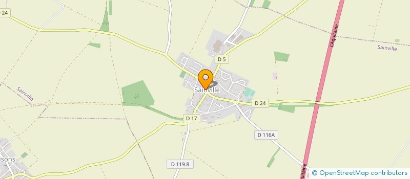 localisation de l'entreprise SARL SAINVILLE IMMOBILIER à SAINVILLE