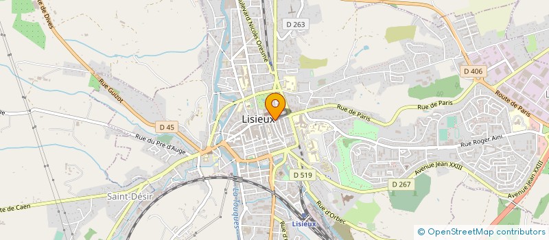 localisation de l'entreprise SARL SAIZOG à LISIEUX