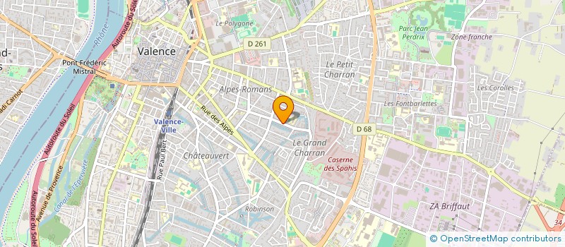 localisation de l'entreprise SARL SAJ  MENGLON