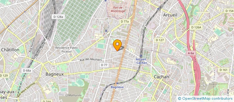localisation de l'entreprise SARL SAKO à BAGNEUX