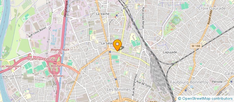 localisation de l'entreprise SARL SALA  TOULOUSE