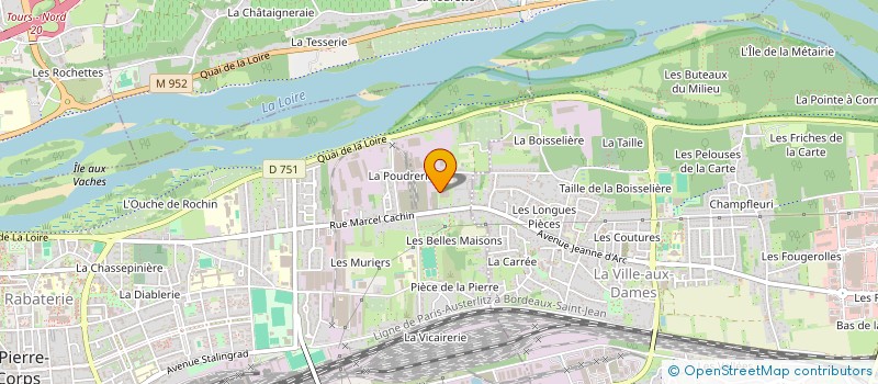 localisation de l'entreprise SARL SALA  SAINT-PIERRE-DES-CORPS