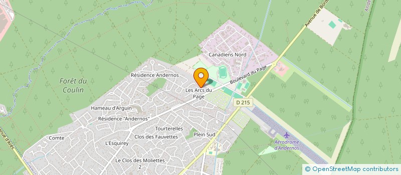 localisation de l'entreprise SARL SALA HOLDING  ANDERNOS-LES-BAINS