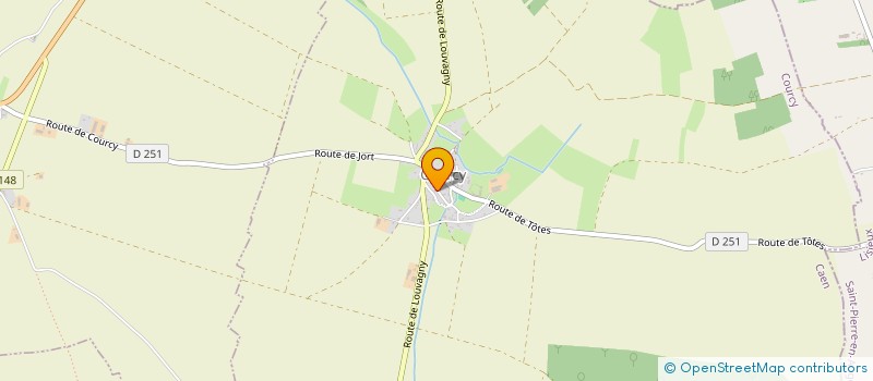 localisation de l'entreprise SARL SALADE DE FRUITS  COURCY