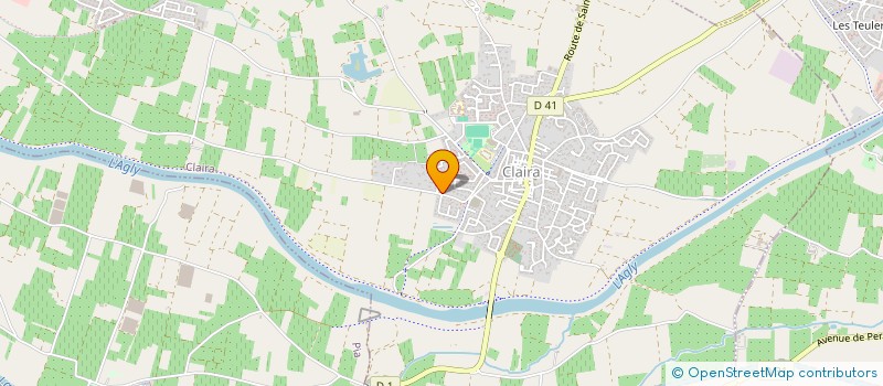 localisation de l'entreprise SARL SALANQUE INFORMATIQUE  CLAIRA