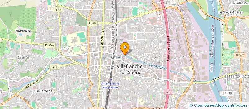 localisation de l'entreprise SARL SALEM à VILLEFRANCHE-SUR-SAONE