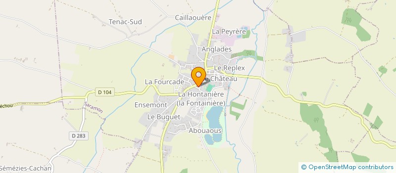 localisation de l'entreprise SARL SALERS  SARAMON