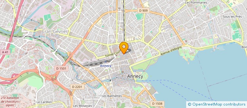 localisation de l'entreprise SARL SALEXAS  ANNECY