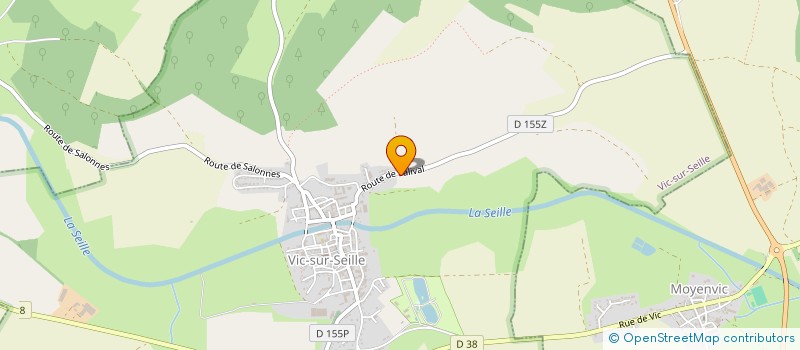 localisation de l'entreprise SARL SALI'NRJ  MOYENVIC