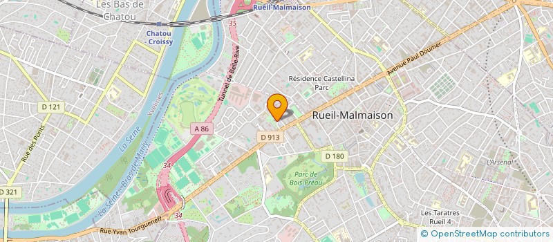 localisation de l'entreprise SARL SALIN à RUEIL-MALMAISON