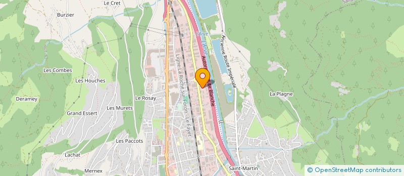 localisation de l'entreprise SARL SALLANCHES AUTO SERVICE  SALLANCHES