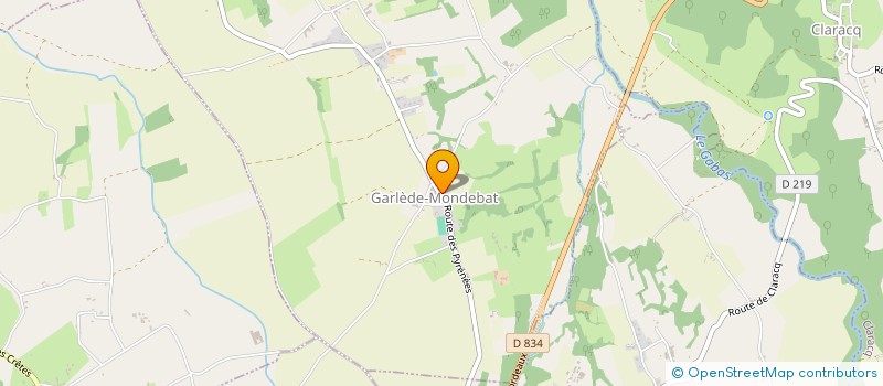 localisation de l'entreprise SARL SALLES à MIOSSENS-LANUSSE