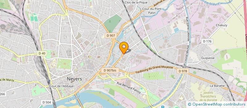 localisation de l'entreprise SARL SALLIEGE à NEVERS