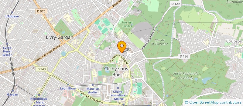 localisation de l'entreprise SARL SALMAN à CLICHY-SOUS-BOIS