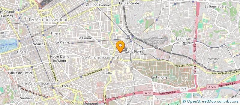 localisation de l'entreprise SARL SALOMON à MARSEILLE