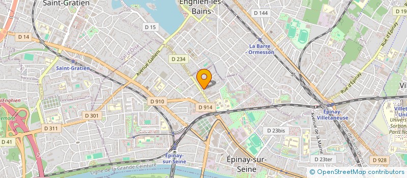 localisation de l'entreprise SARL SALON BEY'S  EPINAY-SUR-SEINE