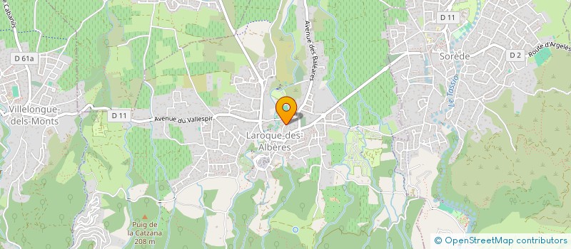 localisation de l'entreprise SARL SALVI  LAROQUE-DES-ALBERES