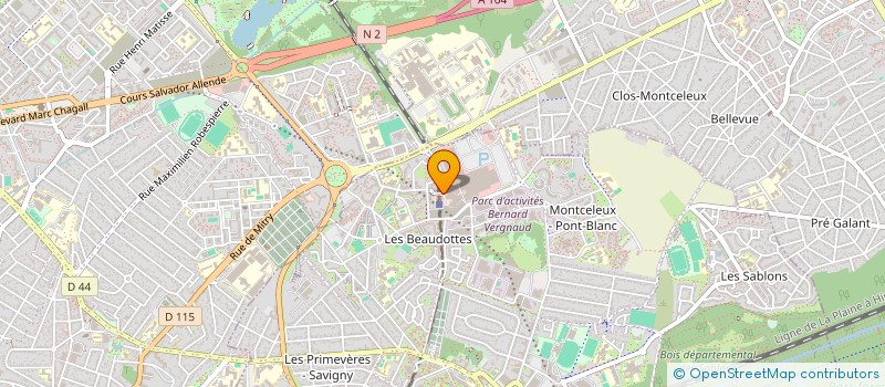 localisation de l'entreprise SARL SAM à SEVRAN