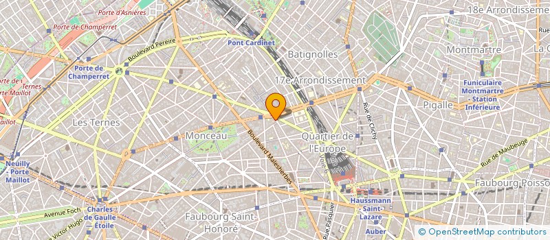 localisation de l'entreprise SARL SAM à PARIS