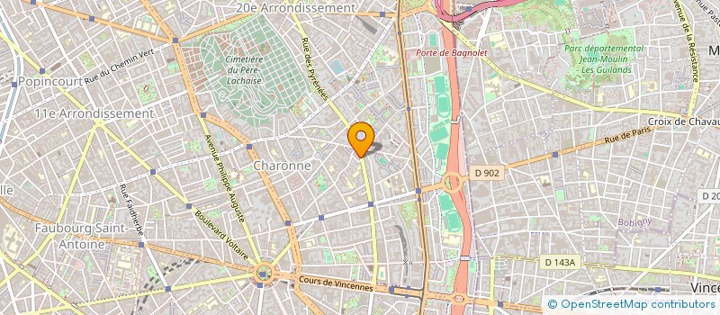 localisation de l'entreprise SARL SAM  PARIS