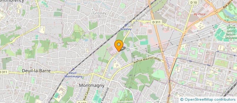 localisation de l'entreprise SARL SAM AUTOMOBILE  CHALANDRAY