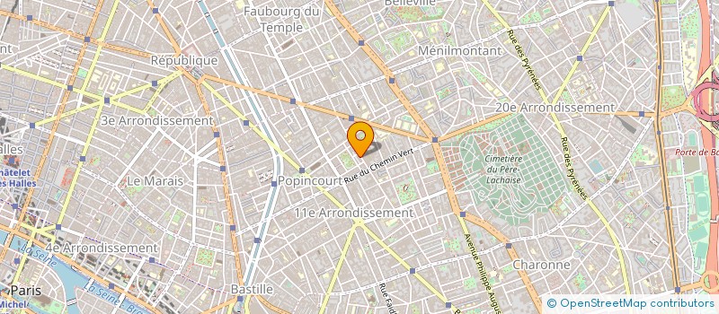 localisation de l'entreprise SARL SAM EXPO à PARIS