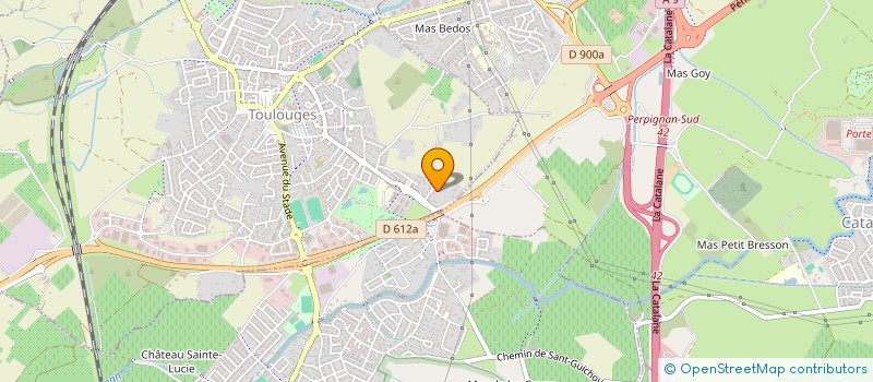 localisation de l'entreprise SARL  SAM PRIM à PERPIGNAN