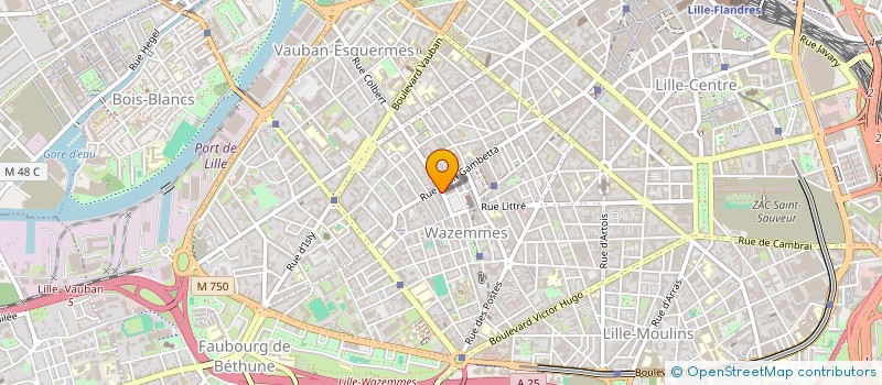 localisation de l'entreprise SARL SAM ROYALE à LILLE