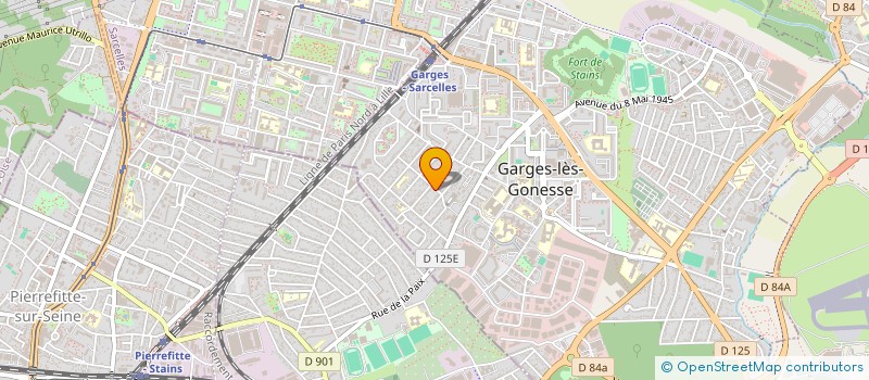 localisation de l'entreprise SARL SAM'S AUTOS  GARGES-LES-GONESSE