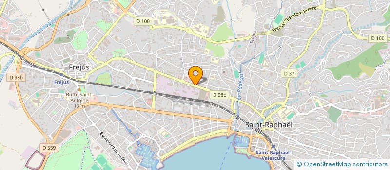 localisation de l'entreprise SARL SAM SOC AUTO MARINO à FREJUS