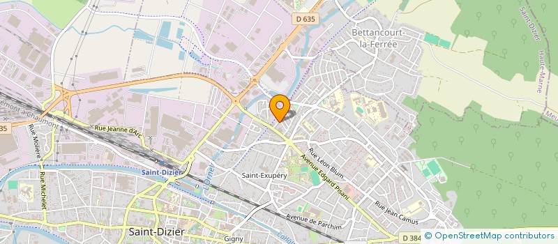 localisation de l'entreprise SARL SAMARA à SAINT-DIZIER