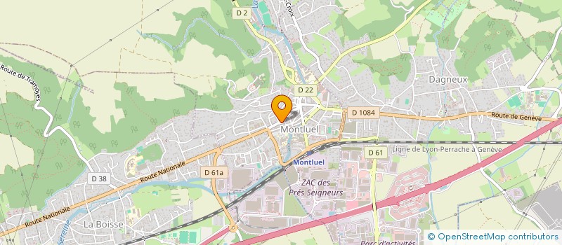 localisation de l'entreprise SARL SAMATI à MONTLUEL