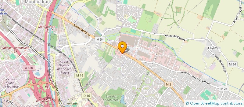 localisation de l'entreprise SARL SAMAZ à SAINT-ORENS-DE-GAMEVILLE
