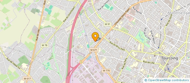 localisation de l'entreprise SARL SAMI à TOURCOING
