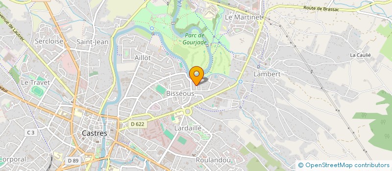 localisation de l'entreprise SARL SAMI NETTOYAGE  CASTRES