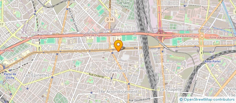 localisation de l'entreprise SARL SAMI TRANSPORT  PARIS