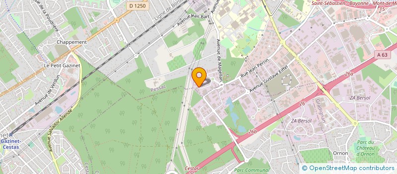 localisation de l'entreprise SARL SAMSON à PESSAC