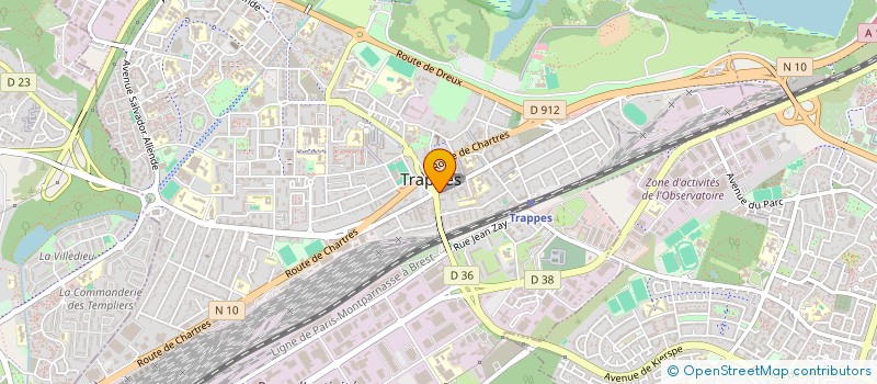 localisation de l'entreprise SARL SAMSUN à TRAPPES