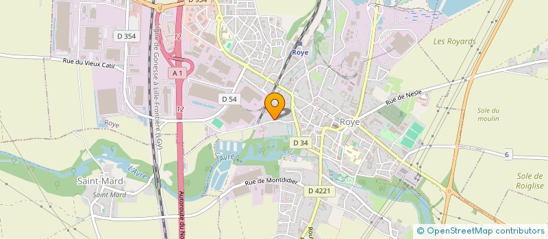 localisation de l'entreprise SARL SAMSUN BAT à ROYE
