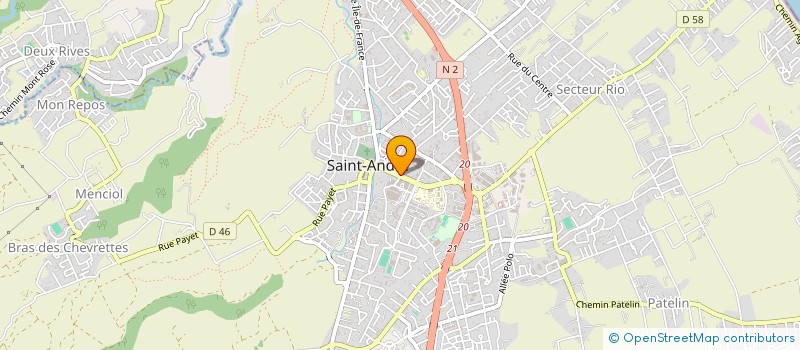 localisation de l'entreprise SARL SAMY à SAINT-ANDRE