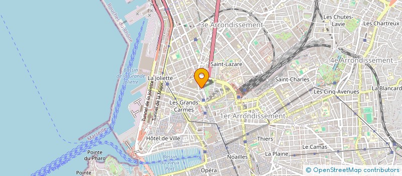 localisation de l'entreprise SARL SAMY à MARSEILLE