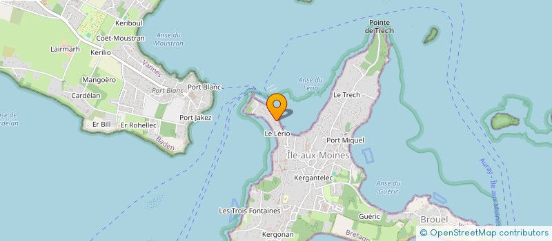 localisation de l'entreprise SARL SAN FRANCISCO  ILE-AUX-MOINES