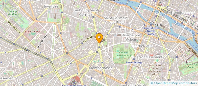 localisation de l'entreprise SARL SANA  PARIS